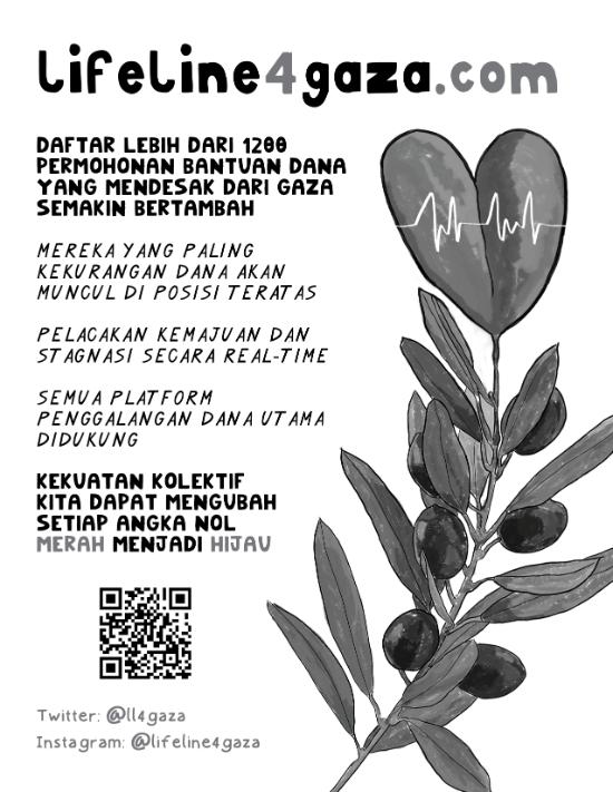 Flyer Indonesian - Black & White